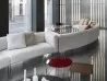 A sinuous layout for the Rod Bean sofa