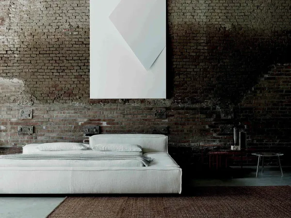 Details of the Extrasoft bed by Living Divani