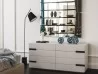 The Ciro night table in the Comò version