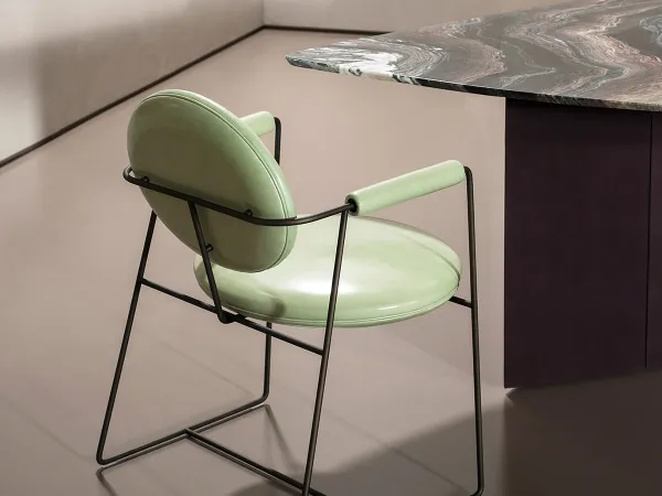 Details of the Gemma chair backrest