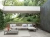 La chaise longue Flash de Atmosphera associée au canapé du même nom