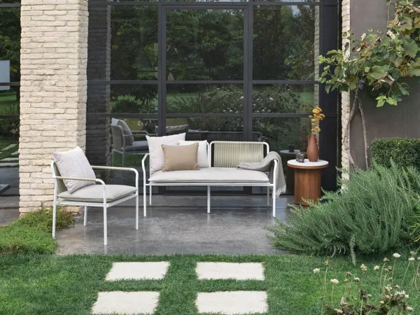 Air sofa by Atmosphera in an outdoor area
