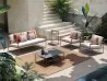 The Pipe sofa by Atmosphera together with the armchair of the same name