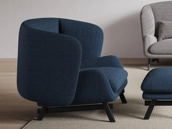 Coquille fauteuil de Liu Jo Living - Mobilificio Marchese