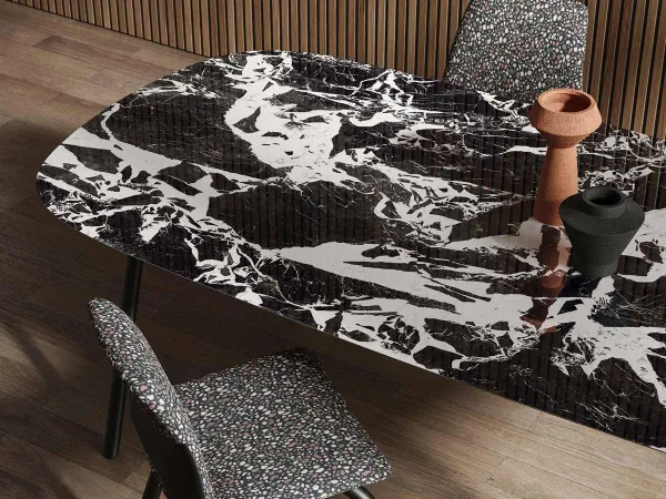 The new Osé table by Liu Jo Living presented at Salone del Mobile 2023