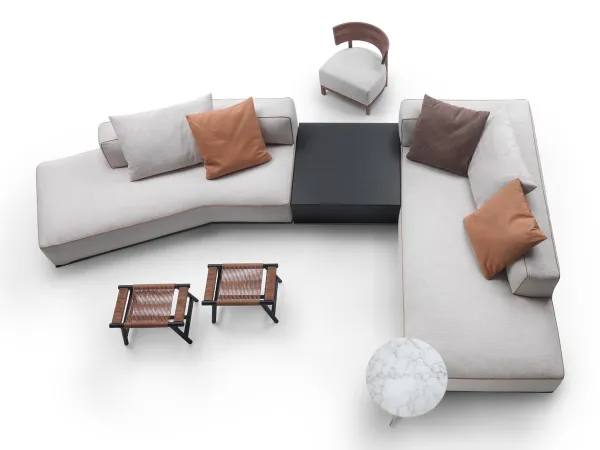 The Perry coffee table by Flexform