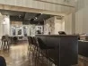 Lea stool in a contract space
