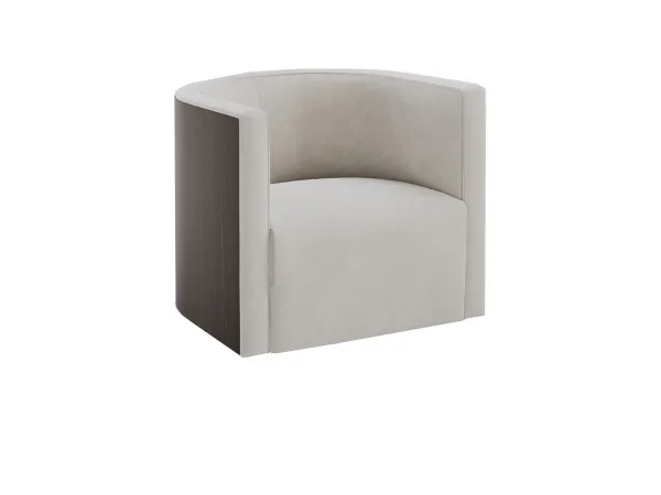 The Confident Wood armchair by Living Divani