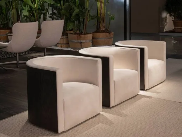 The Confident Wood armchair at the Salone del Mobile 2023