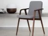 The Lolita chair in the version with armrests