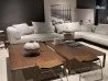 A corner composition of the Perry Up sofa by Flexform