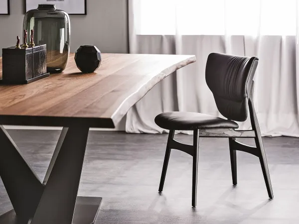 La sedia Dumbo in una zona living
