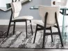 Dossier et assise en cuir de la chaise Dumbo de Cattelan Italia