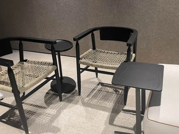 The Doris little armchair at the Salone del Mobile 2023