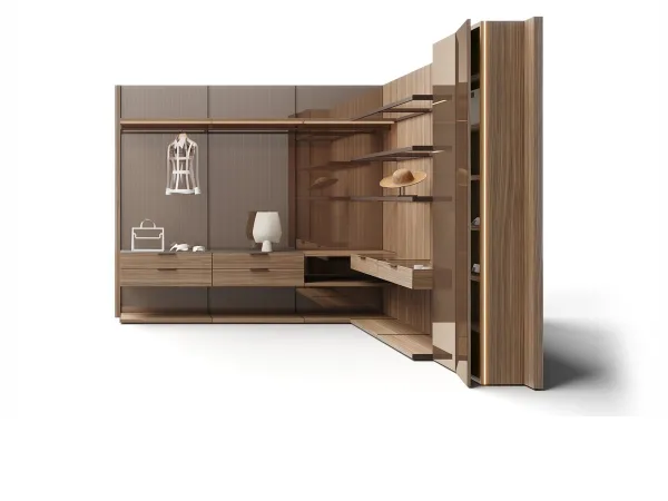 Walk-in closet VentiTre by Lema