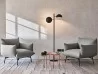 Area armchair by Midj in a living area