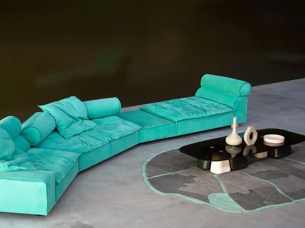 La alfombra Aran Aquamarine de Baxter