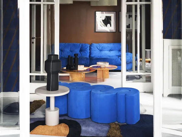 Pilar side table by Baxter