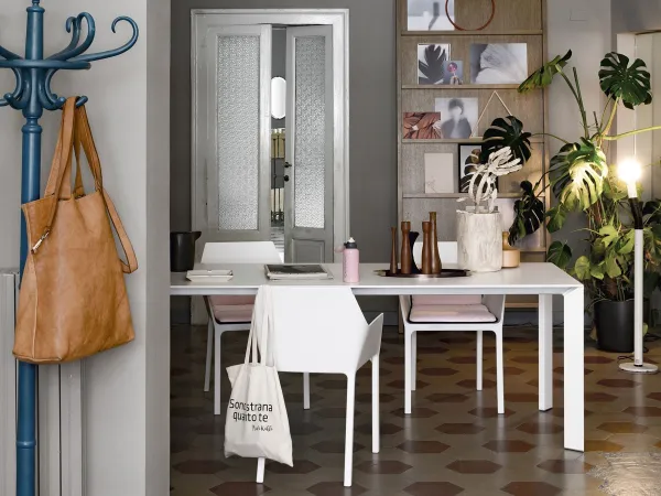 Nori table by Kristalia in a living area
