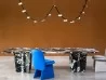 La lampada Wave di Baxter in una zona living