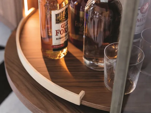 Details of the Rondò sideboard by Porada