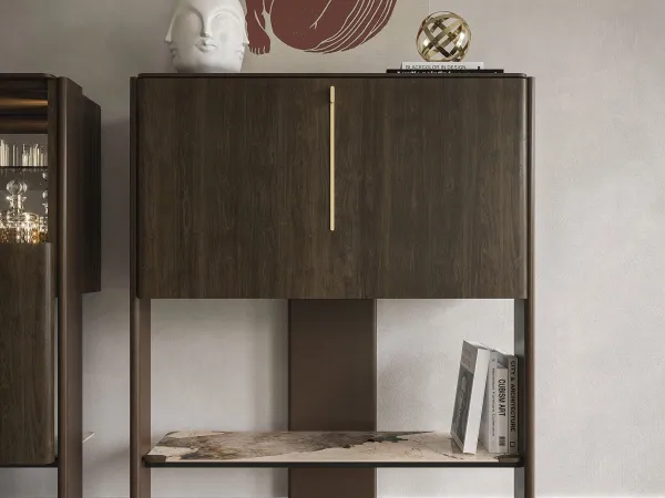 El aparador Cremona de Cattelan Italia en madera