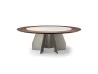 The Senator Ker-Wood Round table by Cattelan Italia