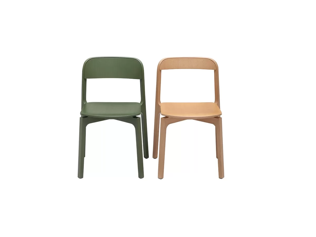 The Contorna chair by Kristalia
