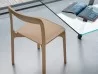 Détails de la chaise Contorna de Kristalia