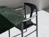 Detalles de la estructura de la silla Tonbo de Kristalia