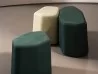 Beki pouf von Baxter in einem Wohnbereich