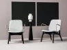 客厅中的 Baxter Thea 扶手椅