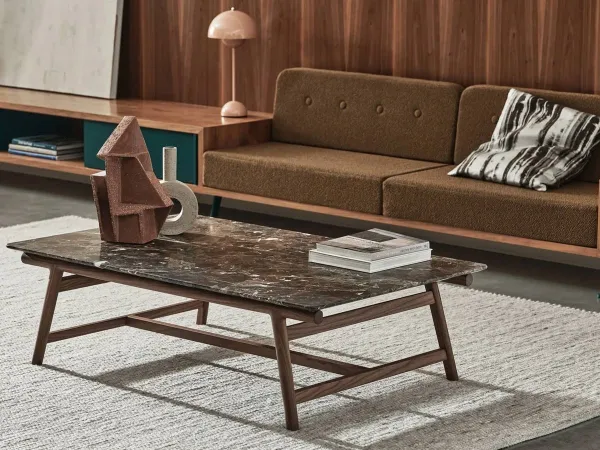 La mesa de centro Giano de Flexform en una zona de estar