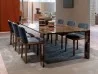 The Corinto table by Pianca in Emperador marble
