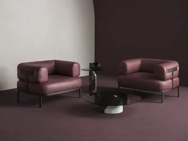 Table basse Ziggy de Baxter dans un salon