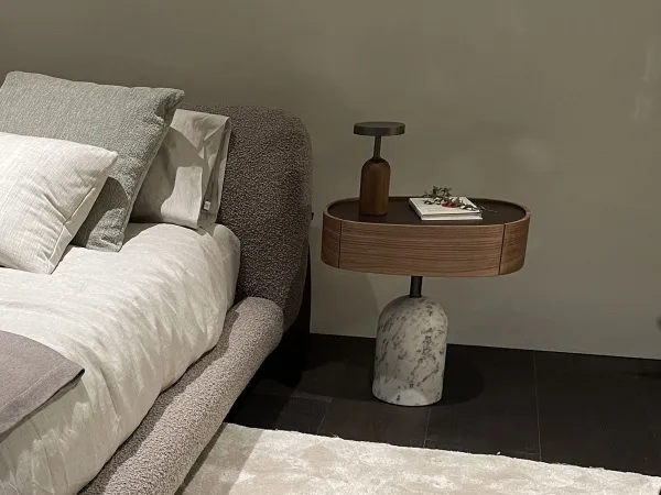 The Ekero Move table lamp in a sleeping area