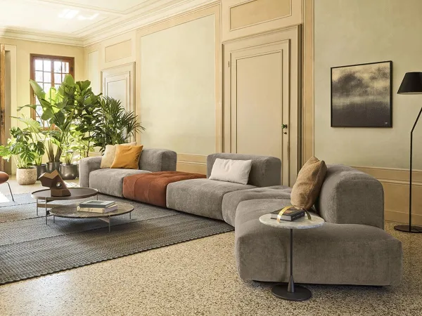 Das Sofa Delano Up von Pianca in einem Wohnbereich