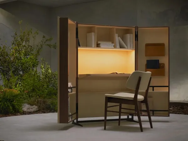 Der Savio Arbeitsplatz von Porada - Design von David Dolcini