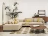 The Albino side table by Horm with wooden top