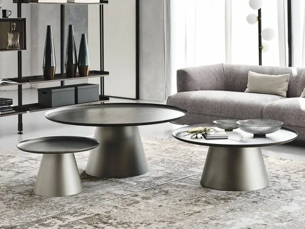 Il tavolino Amerigo di Cattelan Italia in una zona living