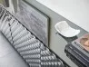 Details of the Vivaldi sideboard by Cattelan Italia