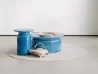 The Panarea coffee table by Atmosphera in an outdoor space
