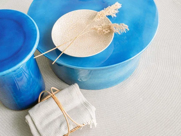 Details of the top of the Panarea coffee table by Atmosphera