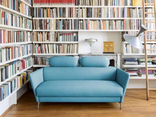 Il divano Brooklyn di Campeggi in una zona living