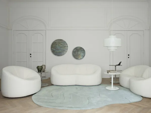 La linea di complementi d'arredo Pumpkin firmati Ligne Roset