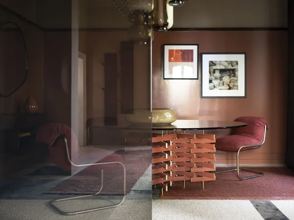 Baxter Loom table in a living area