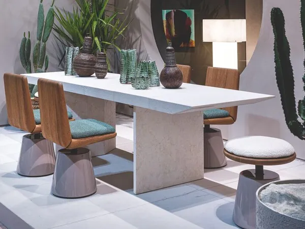 Judd table by Baxter at Salone del Mobile 2024