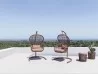 作为鸟巢的 Varaschin Emma 悬挂扶手椅