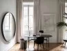 Meridiani Gong side table in a study area