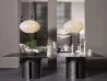 Gong table by Meridiani in the rectangular version